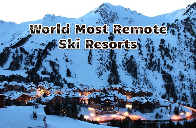 World Most Remote Ski Resorts