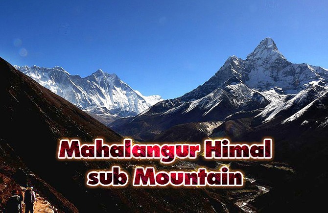 Mahalangur Himal sub Mountain