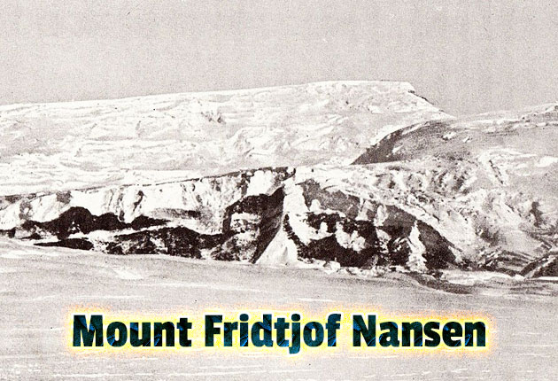 Mount Fridtj of Nansen