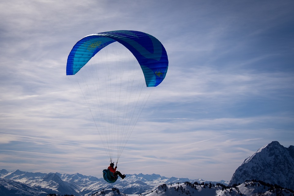 Paragliding Over the Bavarian Alps