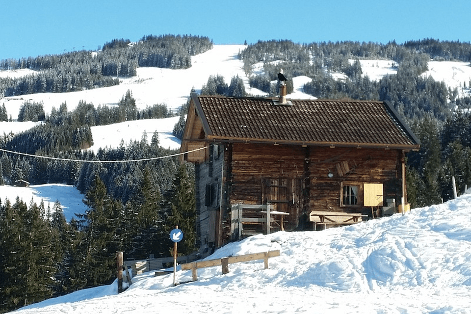 cabin at the ski lodge