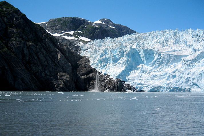 Aialik Glacier found in Kenai Fjords National Park