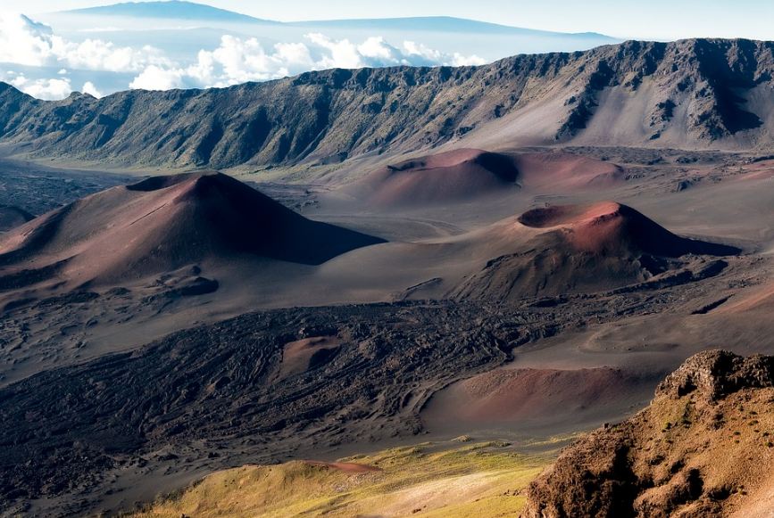 Haleakala Crater landscape
