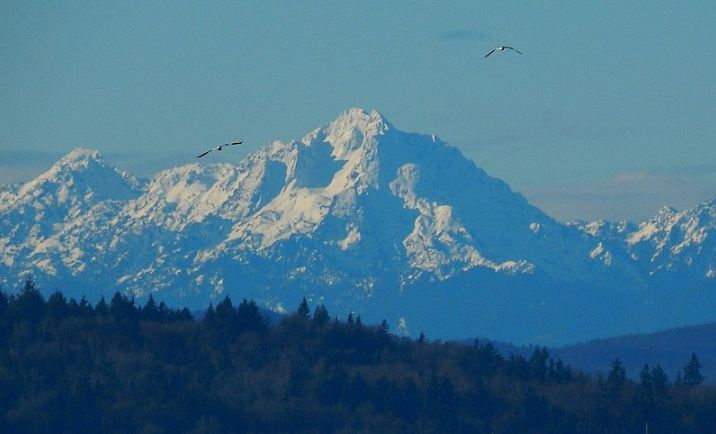 Mount Washington viewed from Seattle