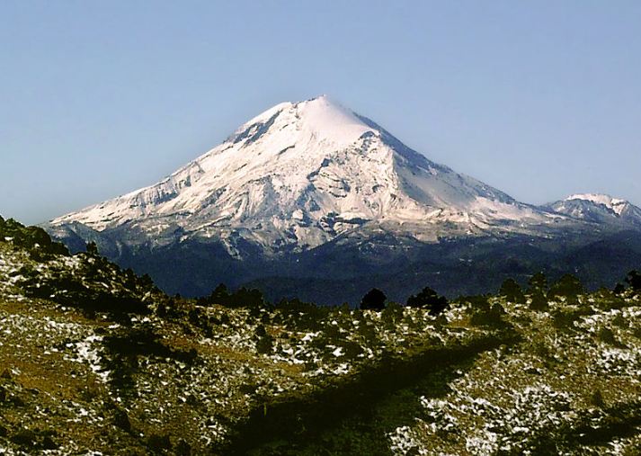 Peak of the tallest mountain of Mexio, Pico de Orizaba
