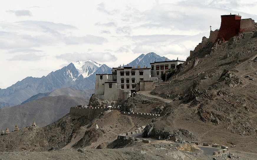 Shey Gompa, the region’s oldest monastery standing on the hillside of Dolpo