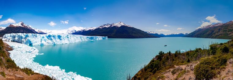 Argentina Glacier in Patagonia region