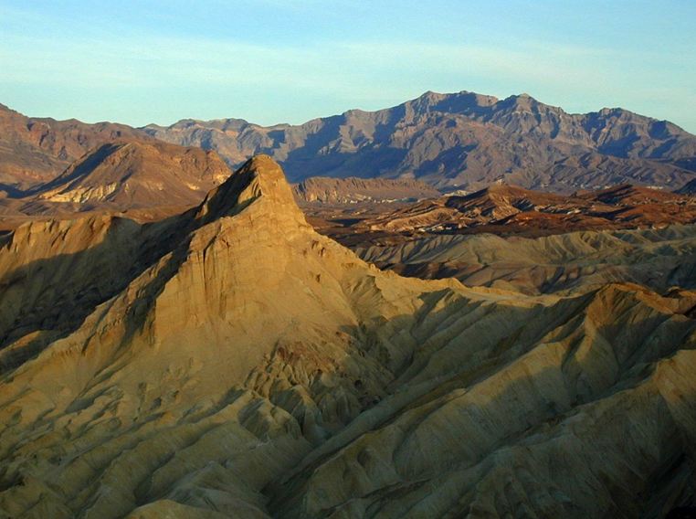 Bald mountains at the Death Valley National Park