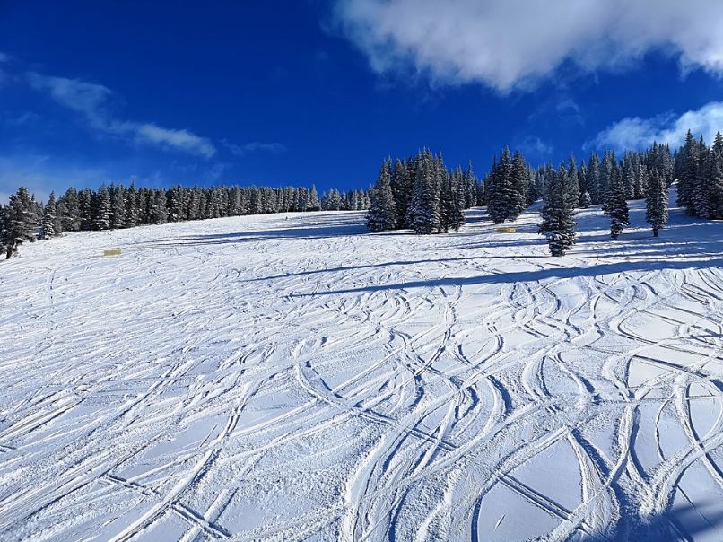 Vail skiing area