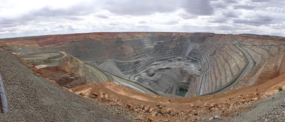 The Super-pit open mines in Koolgarlie, Australia