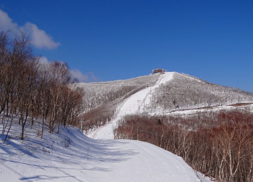 View of Masikryong ski slope
