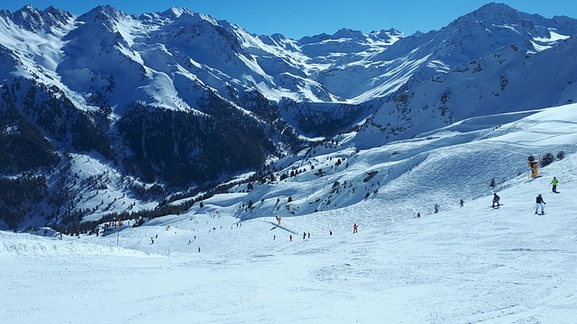 vast ski area of Verbier Ski Resort
