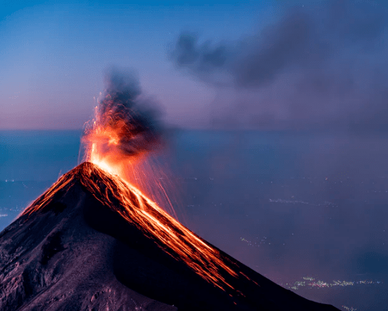 A Volcanic Erruption