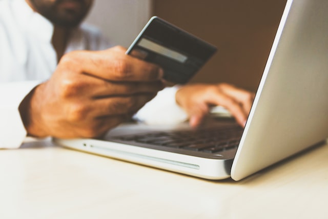 using a credit card for online payments