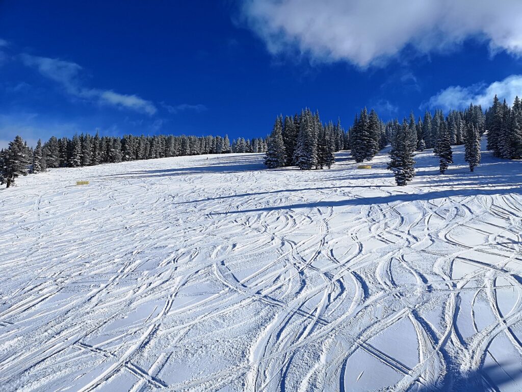 ski slope in Vail